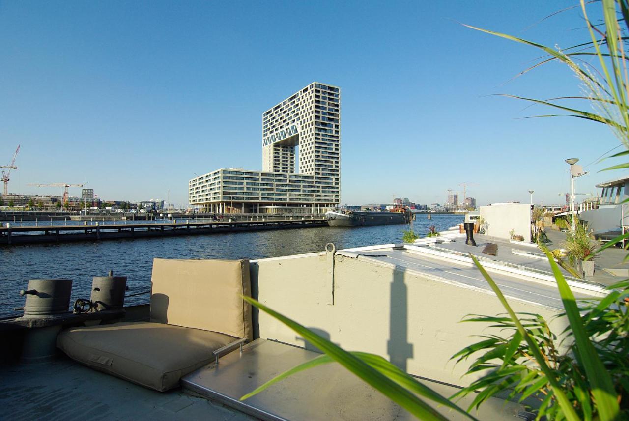 Hotel Eco HouseBoat Ámsterdam Exterior foto